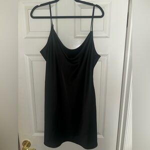 BP Black Satin Dress
